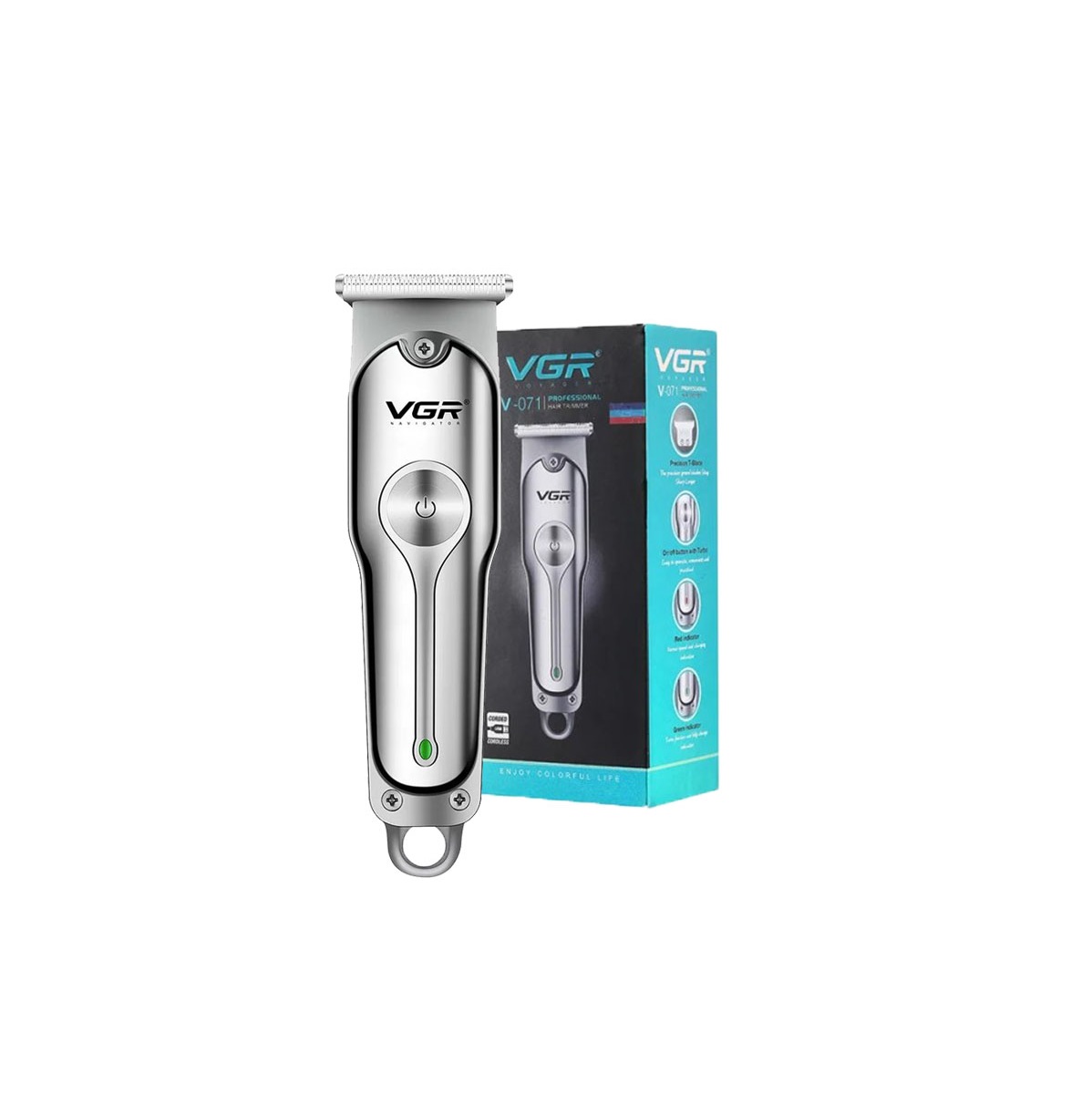 ماشین اصلاح خط زن VGR مدل V-071 اپیلاتور، اصلاح بدن و لیزر خانگی