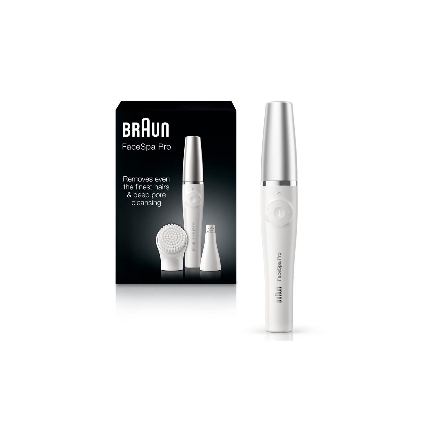 ست اصلاح‌وپاکسازی صورت بانوان براون FacespaPro910 برس پاکسازی صورت