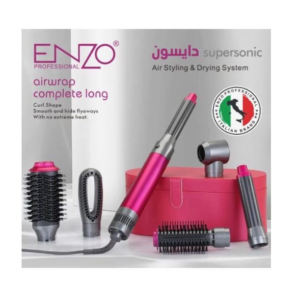 سشوار سوپر سونیک انزو مدل 4133 اتو مو و حالت دهنده