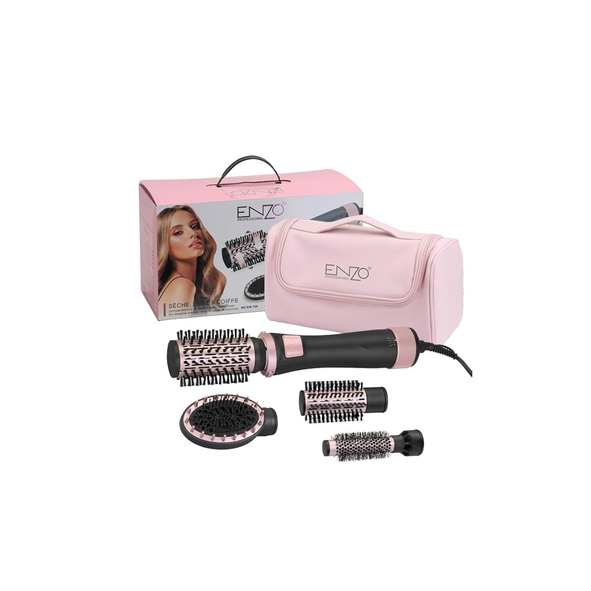 سشوار چرخشی انزو مدل SALON 756 سشوار