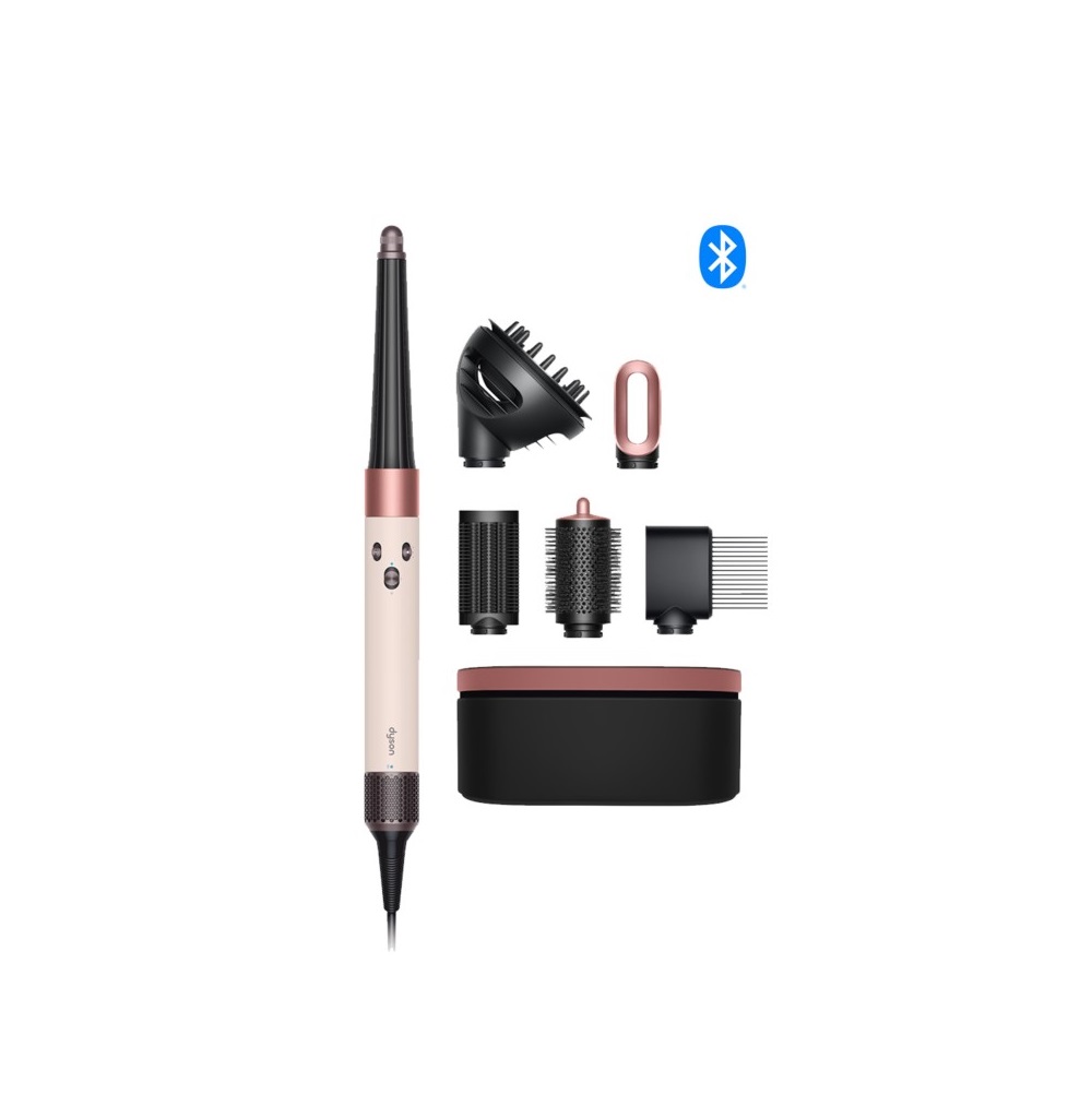 سشوار چندکاره دایسون مدل i.d. Pink/Rose Gold hs08 اتو مو و حالت دهنده