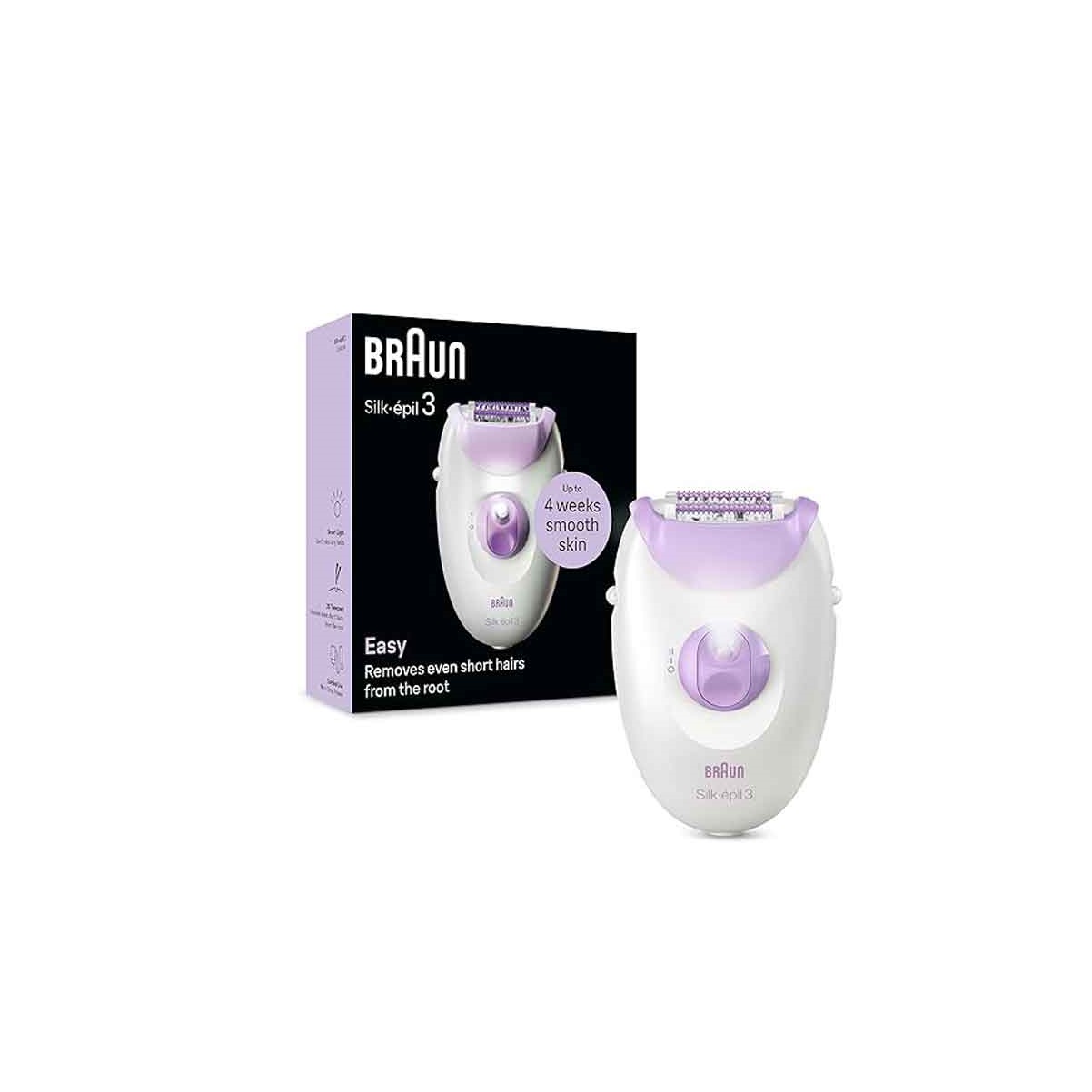 اپیلیدی براون مدل SE3000 اپیلاتور، اصلاح بدن و لیزر خانگی