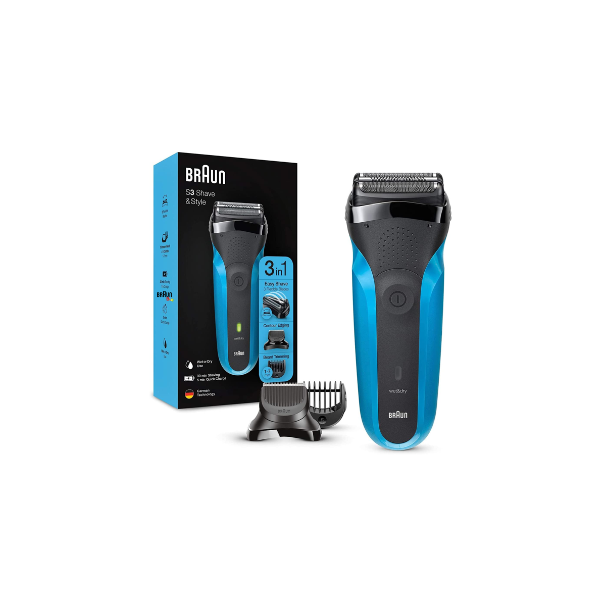 ماشین اصلاح براون سری 3 مدل 310Bt ریش تراش