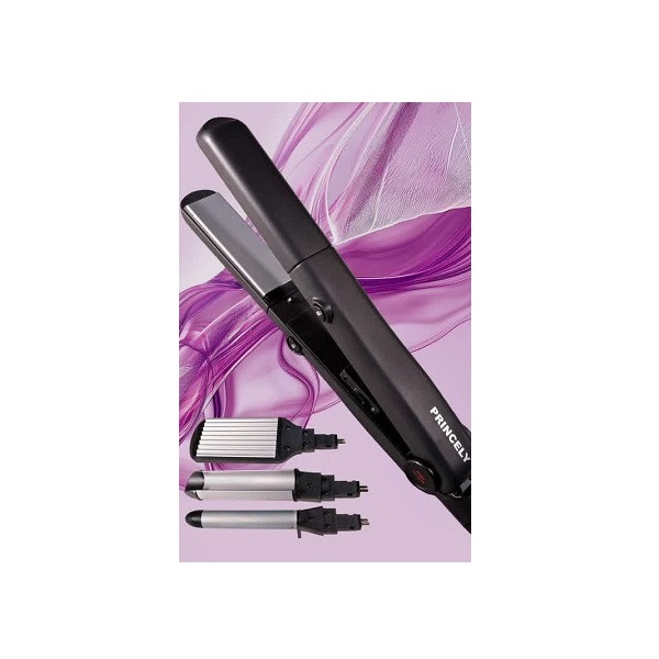 اتو و حالت دهنده مو پرنسلی PR329AT برس حرارتی