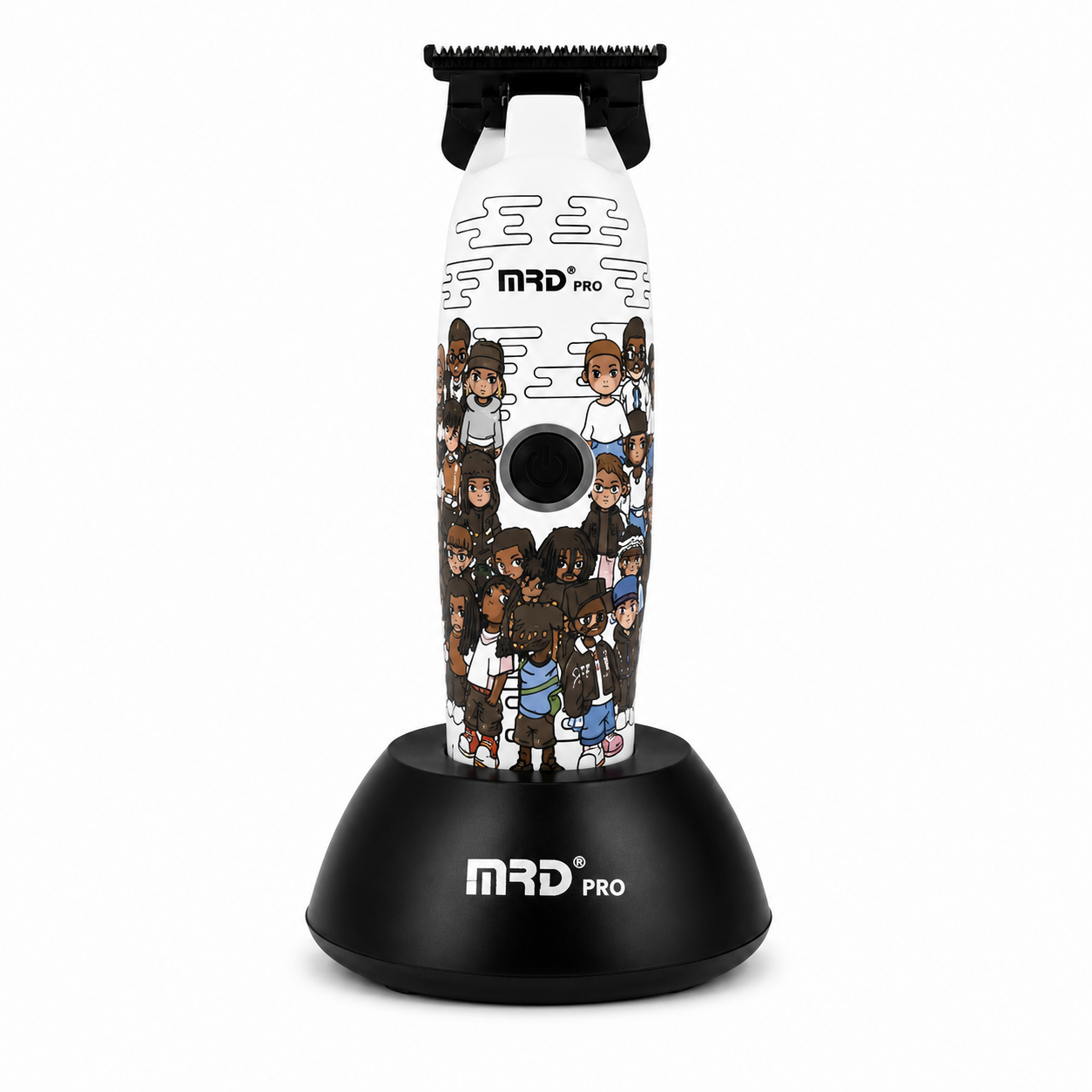 ماشین اصلاح خط زن MRD PRO مدل GMT3969ST Limited Edition White ماشین اصلاح سر و صورت